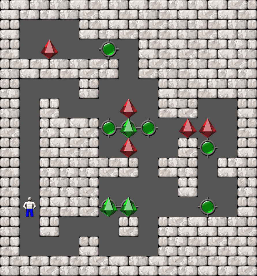 Sokoban Bugs1005 collections level 824